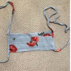 Reformation Floral Face Mask